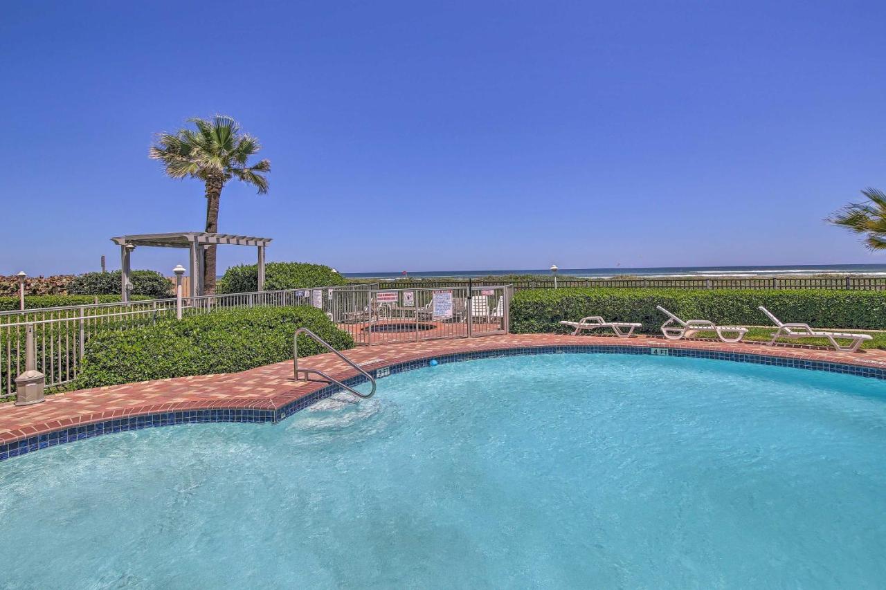 Sunny Oceanfront Condo On South Padre Island Beach エクステリア 写真